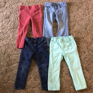 4 pairs pants